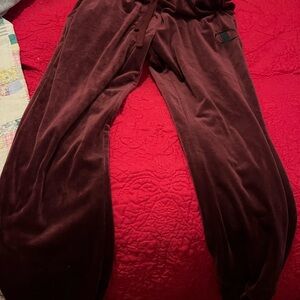 Champion Burgundy Track Pants